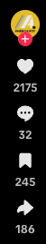 2.175 Me gusta, 32 comentarios, 245 guardados y 186 compartidos