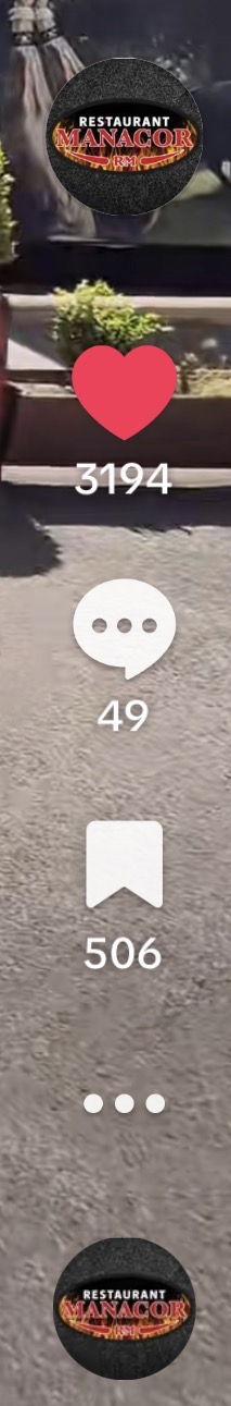 Captura real con 3.194 me gusta, 49 comentarios y 506 guardados