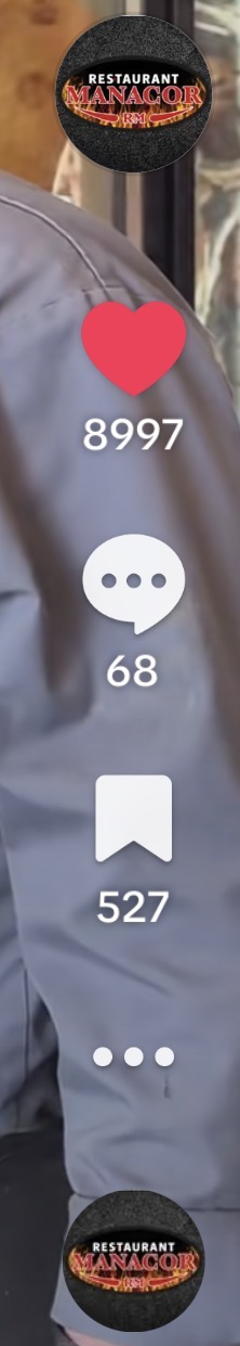 Captura real con 8.997 me gusta, 68 comentarios y 527 guardados